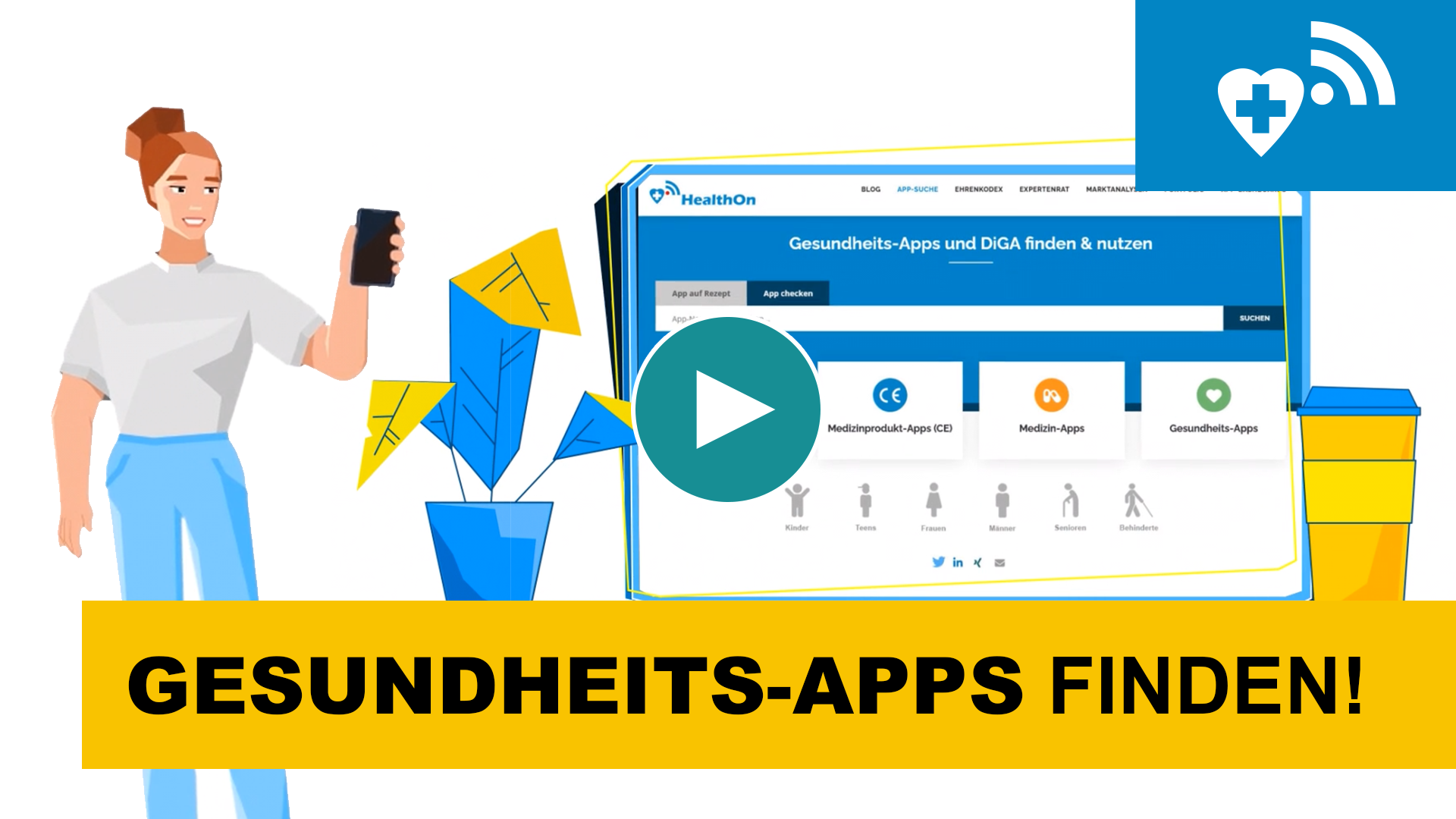 Gesundheits-Apps finden